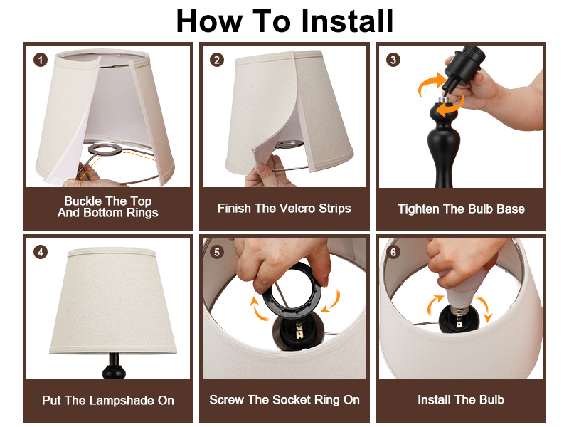 touch lamps for nightstand