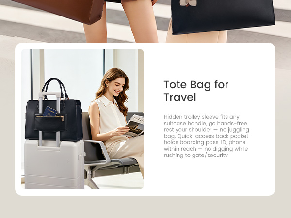 Travel-ready with hidden trolley sleeve. Slip onto any suitcase handle boarding pass stays close.