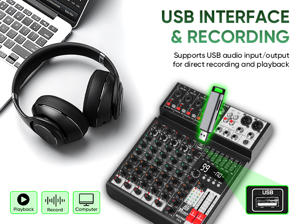 USB INTERFACE& RECORDING