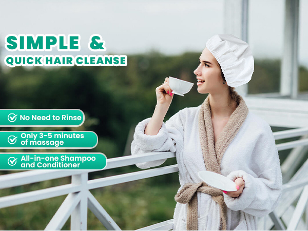 shampoo caps for bedridden patients