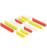 LINDEN SWEDEN Twixit! Bag Clips -Set of 13 - Keep Food Fresh, Prevent Spillage - Great for Storag...