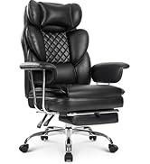 NEO Chair Big and Tall Offie Chair Gaming Computer Chair High Back Heavy Duty Desk Chai with Lumb...