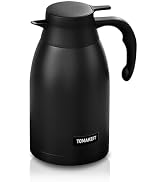 Thermal Coffee Carafe 2L/68 Oz Double-Wall Vacuum 304 Stainless Steel Insulated Thermoses Flask, ...