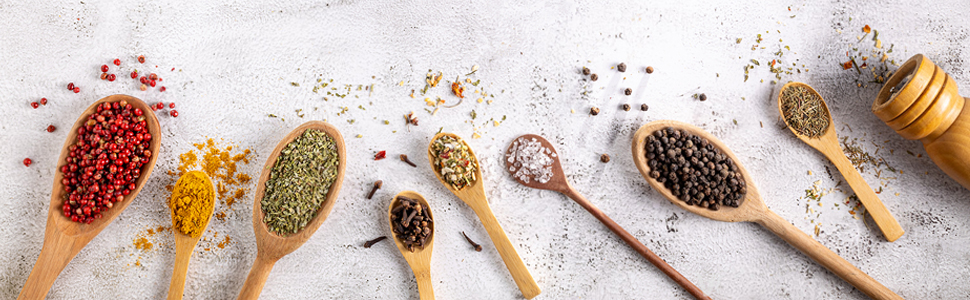 5 Empty Plastic Spice Jars