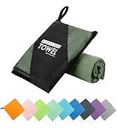 ZIUDBOC Microfiber Travel Towel, Soft Lightweight Quick Dry Towel, Super Absorbent Compact Travel...