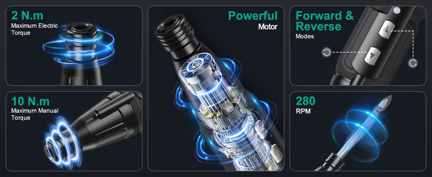 Electric Screwdriver Cordless