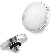Haoge 12mm Metal Shutter Release Button for Fujifilm XT5 X-Pro3 XT50 GFX100RF XE5 Nikon Zf DF and...