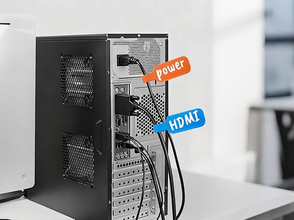 cord labels for electronics