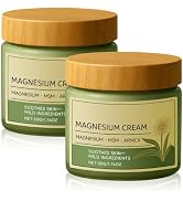 rexibuz 2Pcs Magnesium Cream with MSM & Arnica, Nerve Relief Magnesium Cream, Fast-Absorbing & No...