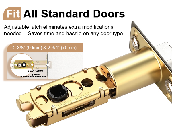Black Privacy Door Handle