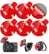 6Pcs Double Sided Adhesive Tape Replacement for Dashboard Car Magnetic Mount, 25mm(0.98in) Round ...