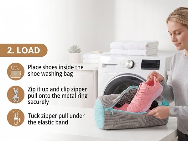 Shoe Washing Machine Bag