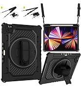 Junfire Armor Case for iPad Air 5th/4th Gen 10.9 inch 2022/2020, iPad Pro 11 Protective Shockproo...