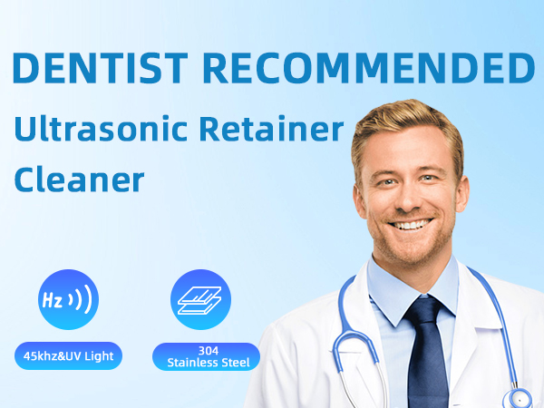 dental retainer cleaner ultrasonic