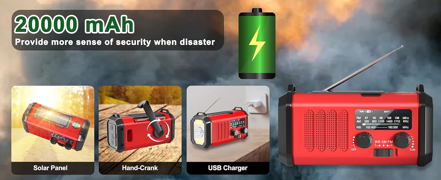 battery radio