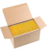 Madisi Wood-Cased #2 HB Pencils Bulk, 1000 Count, Pre-sharpened | Box of Number 2 Pencils, Yellow...