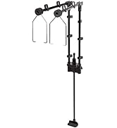 REPTI ZOO Reptile Dual Lamp Stand Lamp Hanger Holder Adjustable Metal Lamp Support for Reptile Gl...