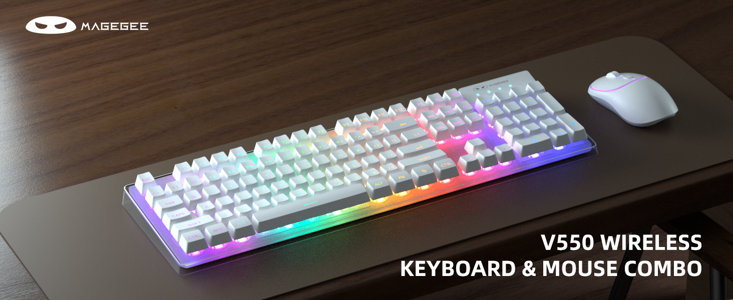 V550 WIRELESS KEYBOARD & MOUSE COMBO