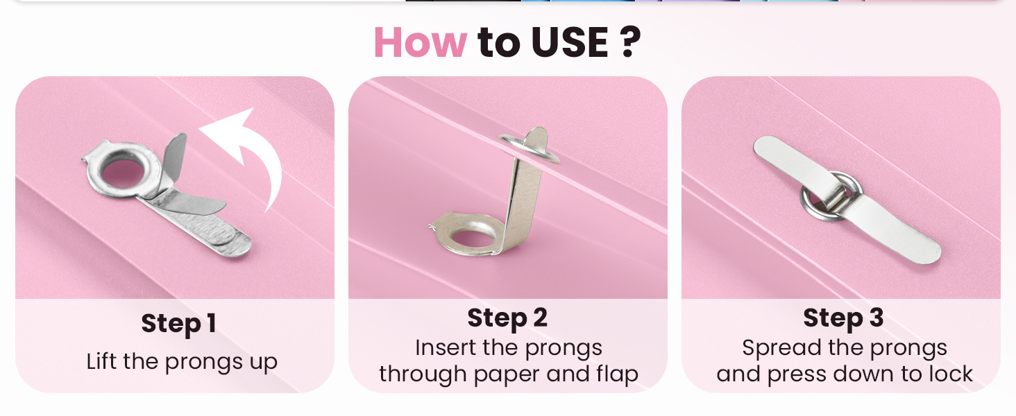 folders with prongs