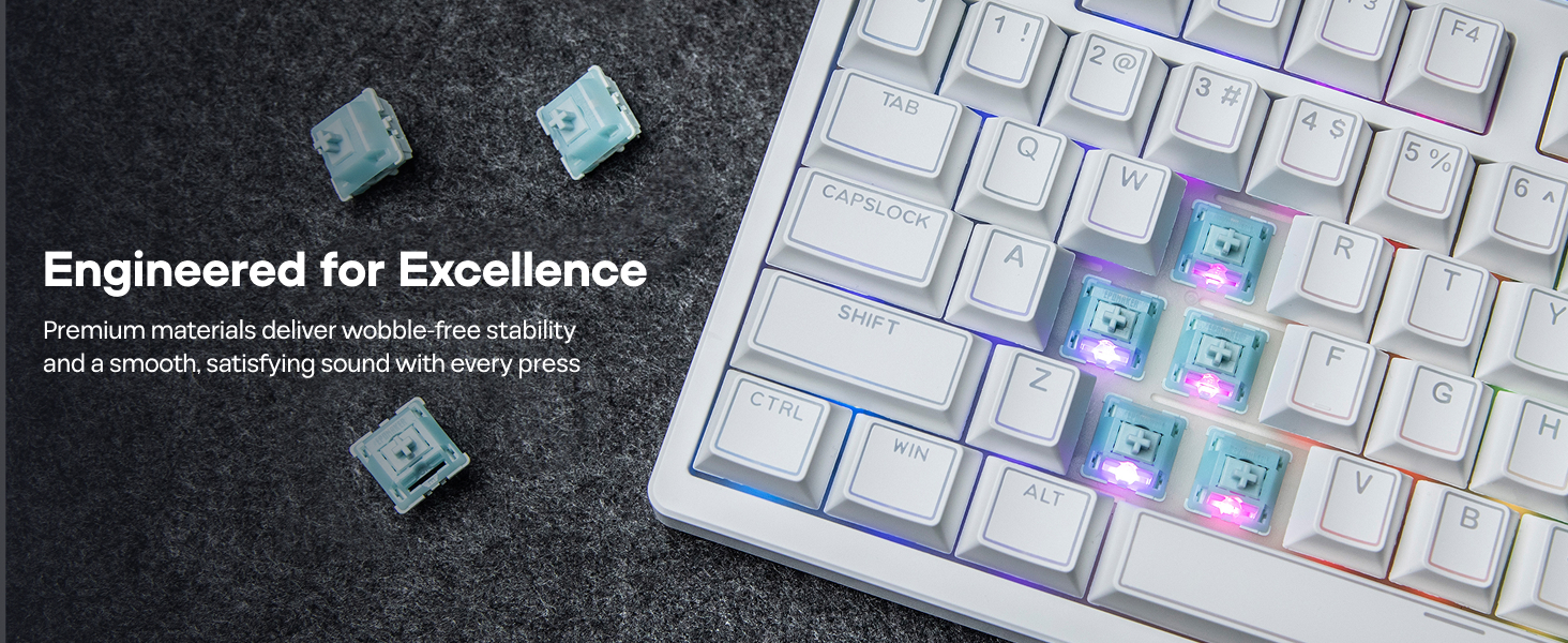 EPOMAKER Creamy Jade Linear Mechanical Switch