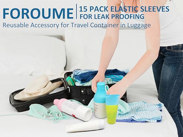 Elastic Sleeves for Leak Proofing