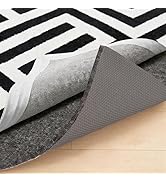 GORILLA GRIP Felt with Rubber Stay in Place Slip Resistant Rug Pad, 1/8 inch Thick, 2x8 FT Protec...