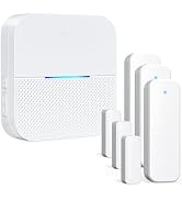 AIDA Door Alarms When Opened Wireless Ring Chime Sensor Alarm for Business/Home/Kids - 600ft Rang...