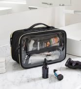 Clear Travel Toiletry Bag for Women