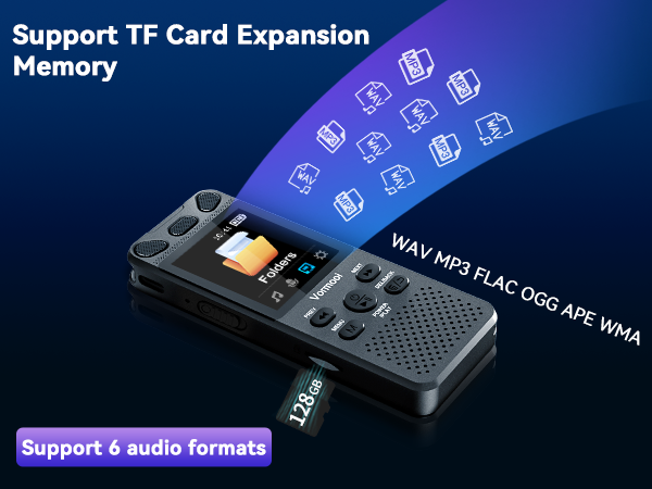 voice recorder with tf card