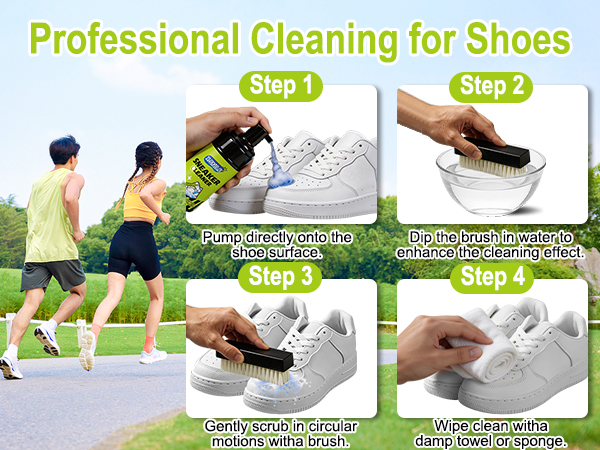 deep cleaning sneaker care kit for everyday shoe maintenance