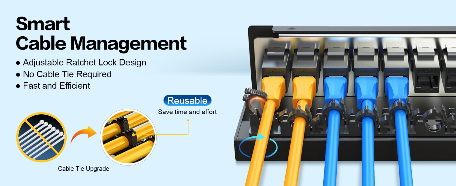 12 port patch panel