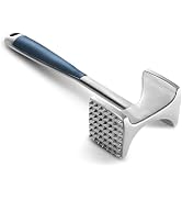 KITEXPERT Meat Tenderizer Hammer with Comfortable-Grip Handle, Dual-side Mallet for Kitchen, Heav...