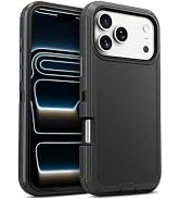 Jelanry Case for iPhone 17 Pro Max 5G 6.9-inch, Heavy Duty Rugged & Dual-Layer Shockproof Drop Pr...