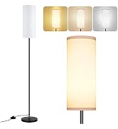 PARTPHONER Floor Lamp for Living Room, Modern Standing Lamps with Lampshade, Minimalist Tall Lamp...