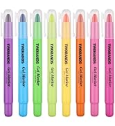 TWOHANDS Bible Highlighters No Bleed, 8 Assorted Colors Gel Highlighters | Marker Pens for Bible ...