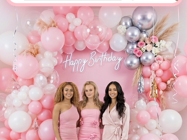 Light Pink Balloons