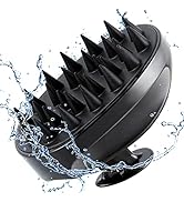 Shampoo Brush Hair Scalp Scrubber Head Massager for Stress Relax Hair Growth, Shower Hair Brush f...