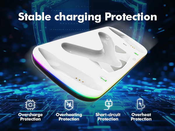 Charging Dock Compatible with Meta Oculus Quest 3/3S