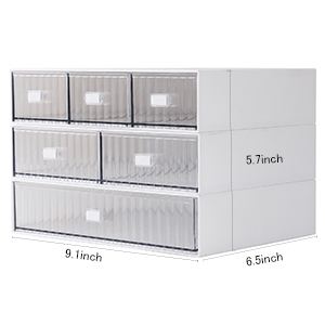 desktop organizer with drawers