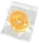 Morepack 5x5 Inches Cookie Bags, 200 Pieces Clear Self Sealing Resealable Cellophane Bags