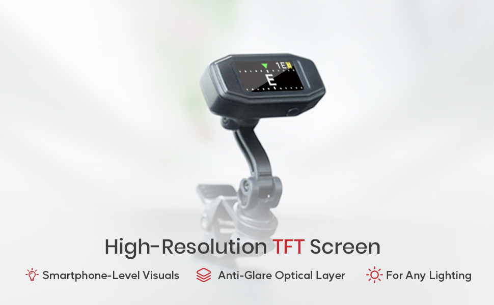 Text reads 'High-Resolution TFT Screen'. Multiple identical white electronic devices shown in systematic layout with technical diagram indicators.
