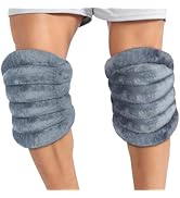 Atsuwell Microwave Heating Pad for Knee Pain Relief, Microwavable Heated Knee Wrap for Tennis Elb...
