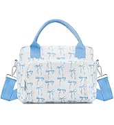 TESAFNG Lunch Box for Women Insulated Lunch Bag Cute Corduroy Lunch Tote Bags Lightweight Reusabl...
