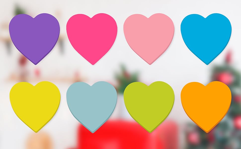 Super Heart Sticky Notes