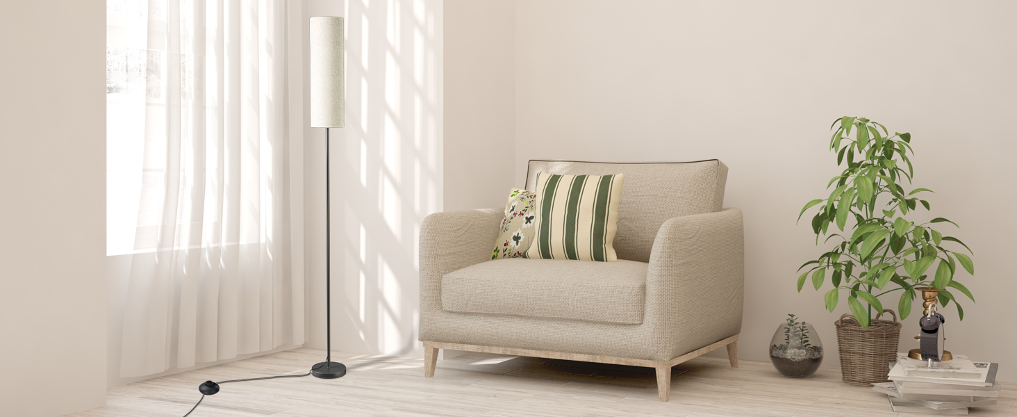 Frideko Floor Lamp with a minimalist and modern look that suits various home styles