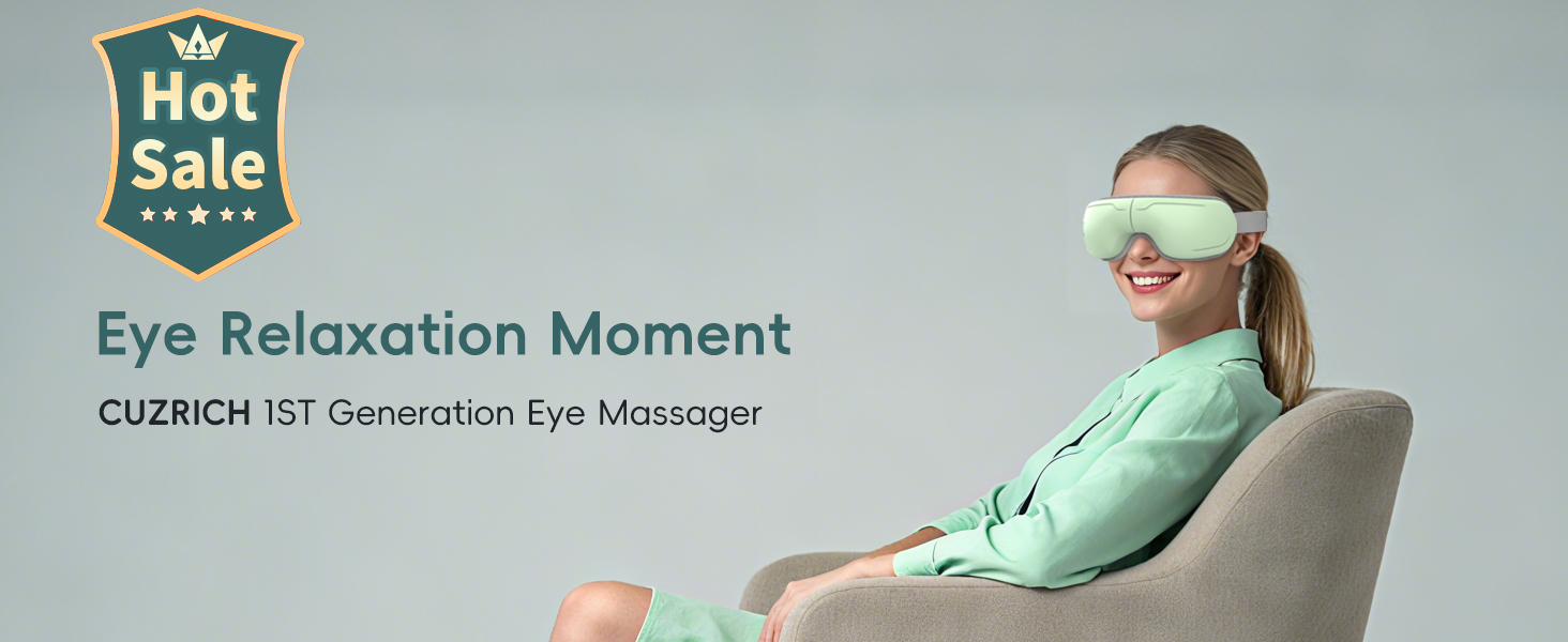 eye massager with heat