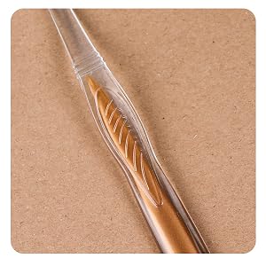 gold toothbrush -handle