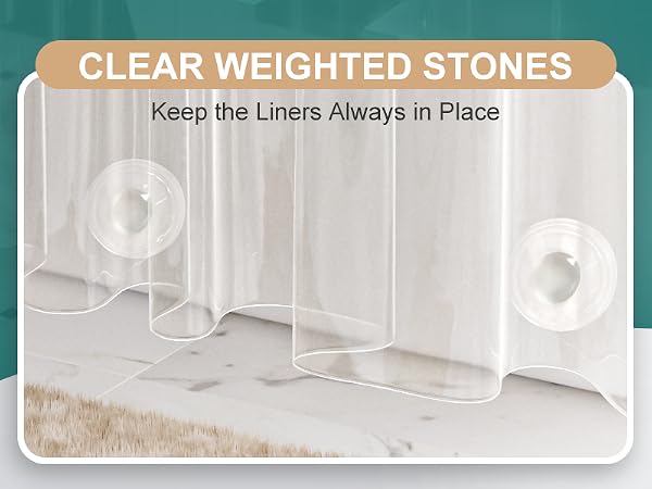 heavy duty shower curtain liner