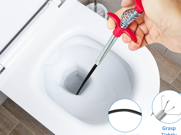 Drain Snake Hair Clog Bathroom Tool