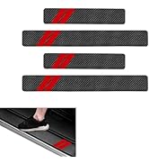 CouTunp 4PCS Door Sill Protector for Dodge Charger Challenger, Car Door Guard Sill Protector Stic...